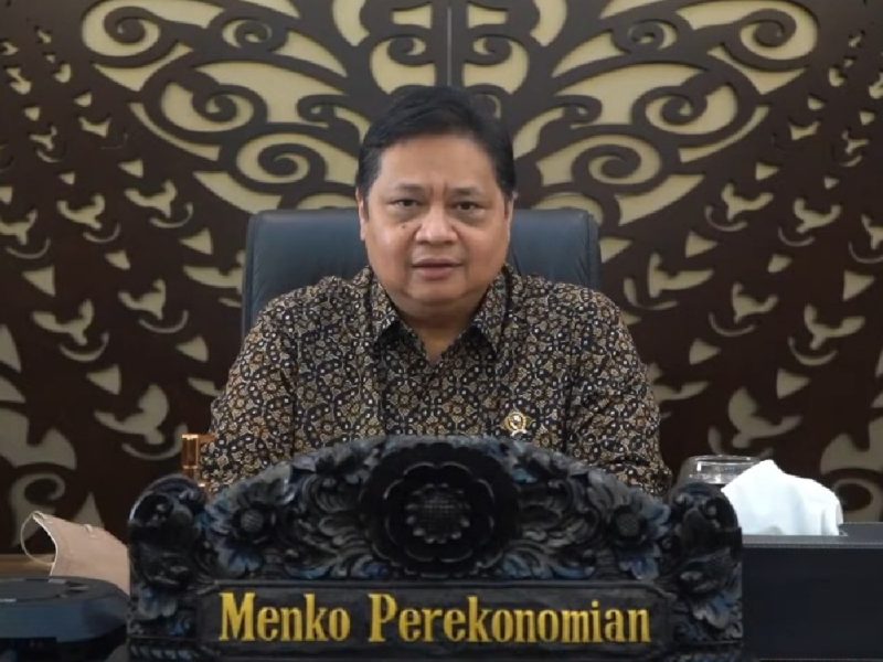 Menko Perekonomian Airlangga Hartarto. (Foto:Pelopor.id/Kemenko ekon)