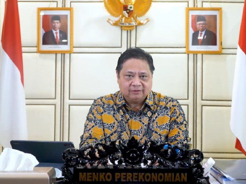 Menko Perekonomian Airlangga Hartarto. (Foto:Pelopor.id/Kemenko Perekonomian)