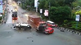 Rem Blong Sebabkan Kecelakaan Maut di Balikpapan, 21 Orang Tewas. (Foto:pelopor.id/Tangkapan Layar)