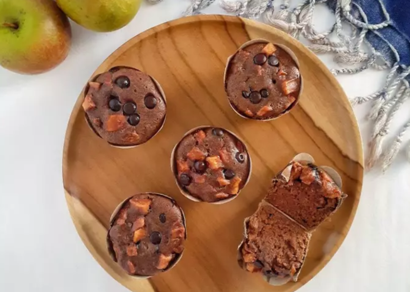 Apple Chocochip Muffin. (Foto: Pelopor.id/Cookpad) 