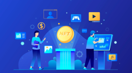 Ilustrasi non-fungible token (NFT). (Foto: Pelopor.id/Freepik)