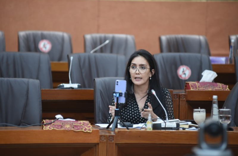 Anggota Komisi VI DPR RI Rieke Diah Pitaloka. (Foto: Pelopor.id/Parlementaria) 