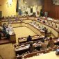 Rapat Kerja dan Rapat Dengar Pendapat terkait Penetapan Jadwal Pemilu Serentak 2024 yang digelar di Gedung Nusantara, Senayan, Jakarta, Senin (24/01/2022).(Foto:Pelopor.id/Setkab)
