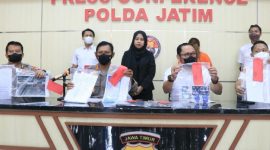 Polda Jatim Bongkar Investasi Fiktif Alat Kesehatan Senilai Rp 30 Miliar. (Foto:Pelopor.id/Polri)