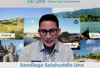 Menteri Pariwisata dan Ekonomi Kreatif/Kepala Badan Pariwisata dan Ekonomi Kreatif Republik Indonesia, Sandiaga Salahuddin Uno. (Foto:Pelopor.id/Kemenparekraf)