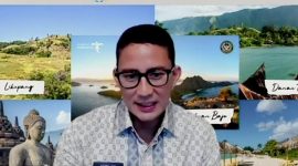 Menteri Pariwisata dan Ekonomi Kreatif/Kepala Badan Pariwisata dan Ekonomi Kreatif Republik Indonesia, Sandiaga Salahuddin Uno. (Foto:Pelopor.id/Kemenparekraf)