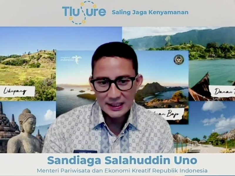 Menteri Pariwisata dan Ekonomi Kreatif/Kepala Badan Pariwisata dan Ekonomi Kreatif Republik Indonesia, Sandiaga Salahuddin Uno. (Foto:Pelopor.id/Kemenparekraf)
