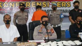 Pria Asal Penajam Selundupkan 15 Ribu Pil Dobel L . (Foto:Pelopor.id/Polri)