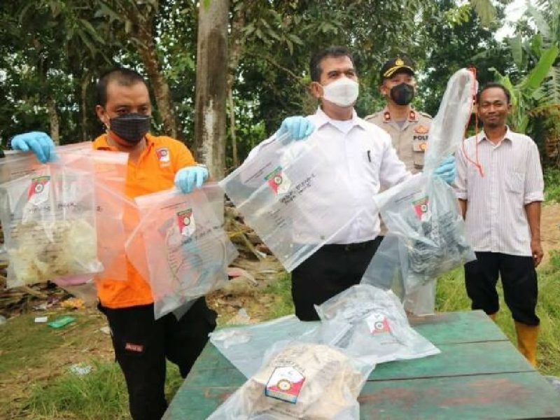 Polda Banten: Ledakan Dasyat di Pandeglang Berasal dari Bahan Bom Ikan. (Foto: Pelopor.id/Polda Banten)