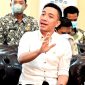 Anggota Komisi VIII DPR RI, Mochamad Hasbi Asyidiki Jayabaya saat mengikuti pertemuan Tim Kunjungan Kerja Komisi VIII DPR RI dengan Bupati Pandeglang Irna Narulita di Kabupaten Pandeglang, Banten, Jumat, (21/1/202). (Foto: Pelopor.id/Novel/Man)