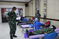 Sambut HUT ke-44, Dislitbangad Gelar Donor Darah. (Foto:Pelopor.id/TNI)