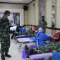 Sambut HUT ke-44, Dislitbangad Gelar Donor Darah. (Foto:Pelopor.id/TNI)