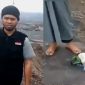 Viral Pria Tendang Sesajen di Lokasi Erupsi Semeru, Begini Tanggapan MUI dan Reaksi Bupati Lumajang. (Foto: pelopor.id/Kolase tangkapan layar)