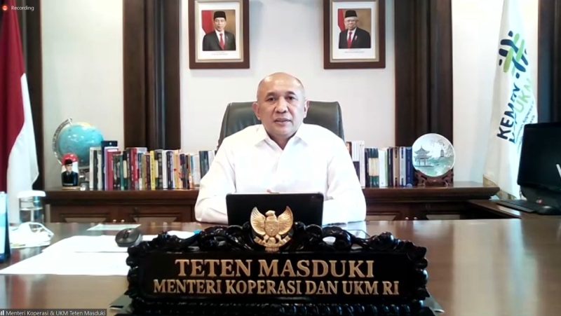 Menteri Koperasi dan UKM Teten Masduki. (Foto:Pelopor.id/KemenkopUKM)