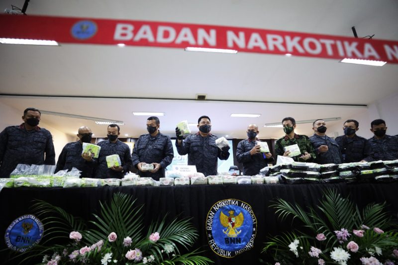 BNN Bongkar 85 Jaringan Narkoba Sepanjang 2021. (Foto:Pelopor.id/BNN)