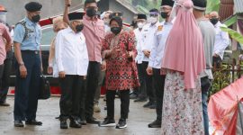 Wakil Presiden Ma'ruf Amin apresiasi gerak cepat Kementerian Sosial bantu korban gempa Pandeglang, Banten. (Foto: Pelopor.id/Kemensos) 