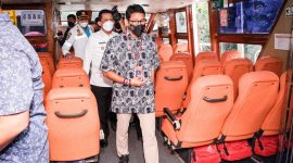 Menteri Pariwisata dan Ekonomi Kreatif/Kepala Badan Pariwisata dan Ekonomi Kreatif, Sandiaga Salahuddin Uno. (Foto:Pelopor.id/Kemenparekraf)