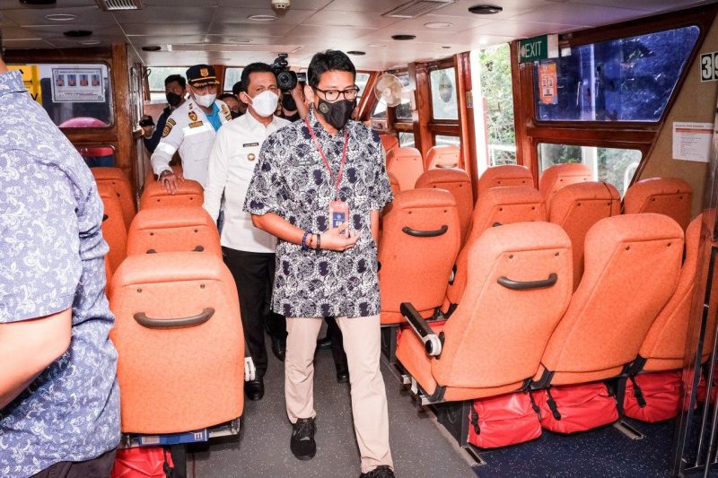 Menteri Pariwisata dan Ekonomi Kreatif/Kepala Badan Pariwisata dan Ekonomi Kreatif, Sandiaga Salahuddin Uno. (Foto:Pelopor.id/Kemenparekraf)