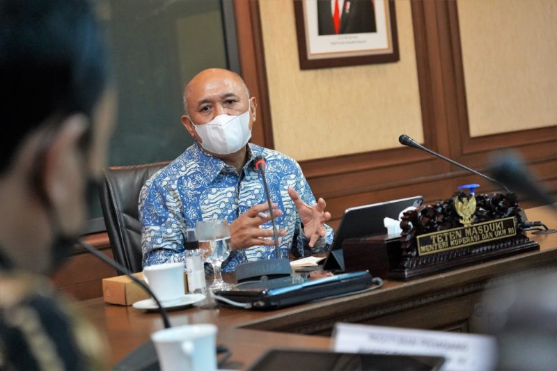 Menteri Koperasi dan UKM Teten Masduki. (Foto:Pelopor.id/KemenkopUKM)