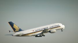 Ilustrasi pesawat Singapore Airlines. (Foto: Pelopor.id/Pixabay)