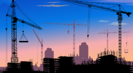 Ilustrasi konstruksi bangunan. (Foto: Pelopor.id/Pixabay) 