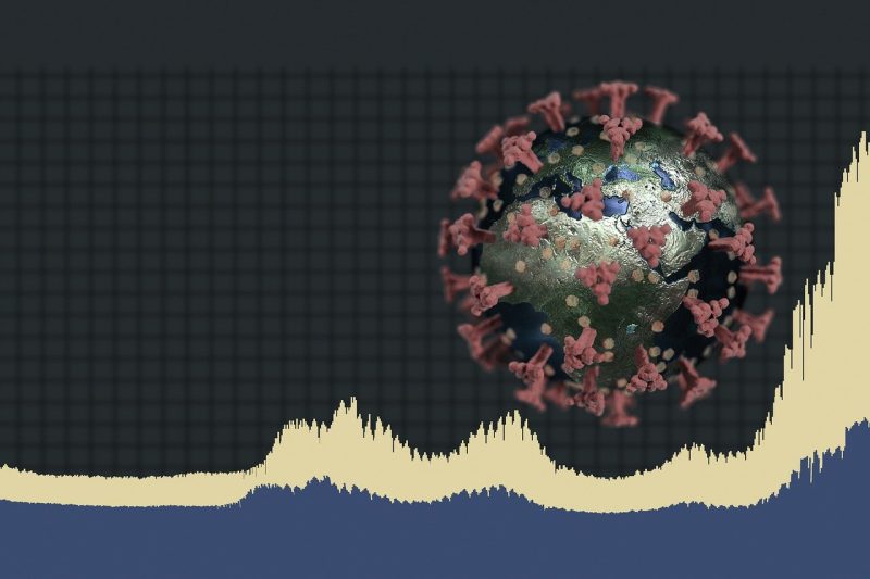 Ilustrasi virus Corona. (Foto: Pelopor.id/Pixabay) 
