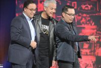 Anies Baswedan (Gubernur DKI Jakarta), Ganjar Pranowo (Gubernur Jawa Tengah), Ridwan Kamil (Gubernur Jawa Barat).(Foto: Pelopor.id/ist)