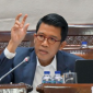 Anggota Komisi XI DPR RI Mukhamad Misbakhun dalam RDP dengan Ketua OJK di Gedung Nusantara I, Jakarta, Kamis (03/02/2022). (Foto: Pelopor.id/Parlementaria) 