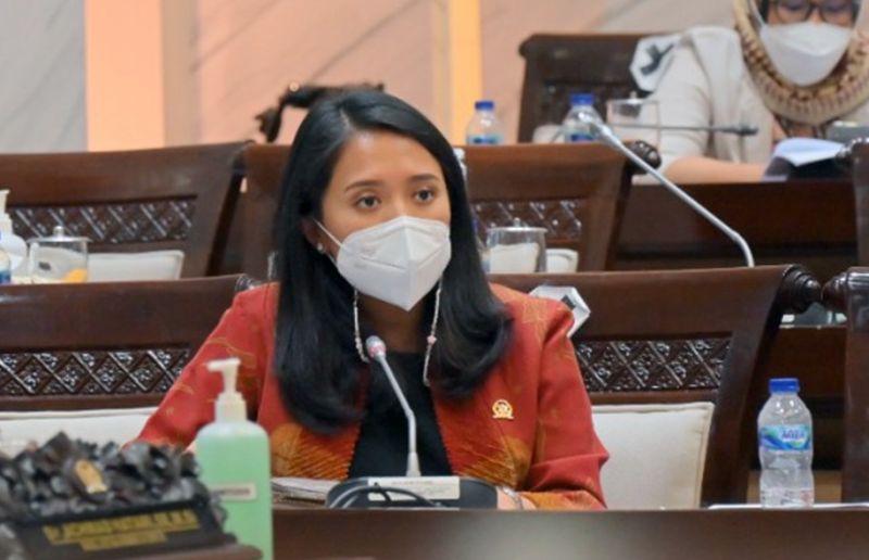 Anggota Komisi XI DPR RI Puteri Anetta Komarudin. (Foto: Pelopor.id/Parlementaria) 