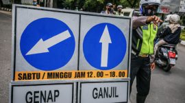 PPKM Level 3, Ganjil Genap di Kawasan Wisata Ditiadakan. (Foto:Pelopor.id/Polri)