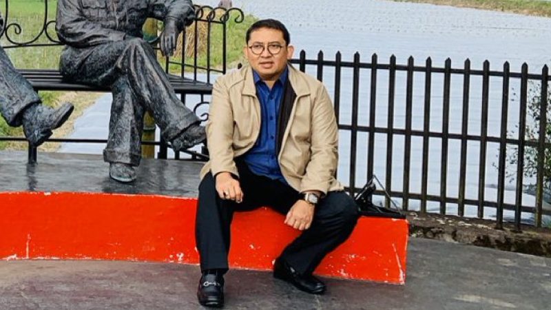 Anggota DPR RI dari Fraksi Partai Gerindra, Fadli Zon. (Foto:Pelopor.id/Twitter Fadli Zon)