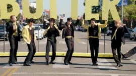 Grup Band KPop BTS . (Foto: Pelopor.id/ Tangkapan layar YouTube BTS Performs a Concert in the Crosswalk James Corden)