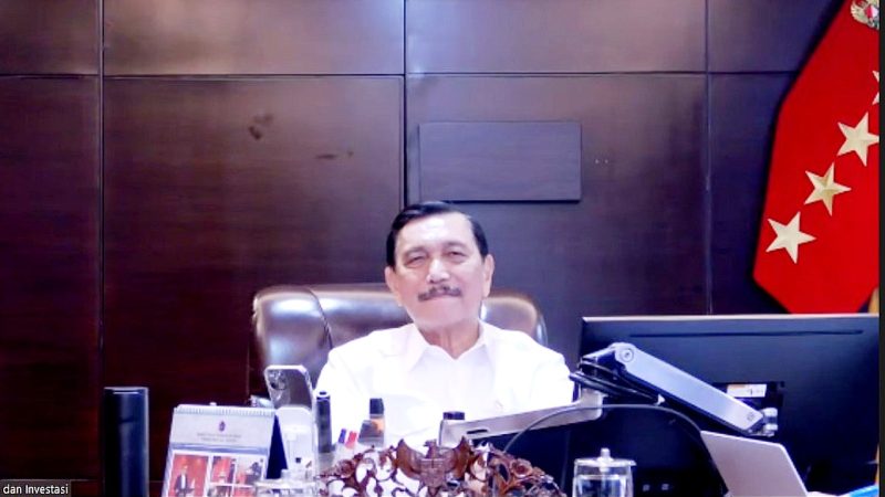 Menteri Koordinator Bidang Kemaritiman dan Investasi (Menko Maves) Luhut Binsar Pandjaitan. (Foto:Pelopor.id/Kemenko Marves)