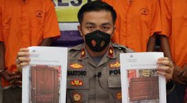 Pencuri Spesialis Rumah Kosong Diringkus Polisi. (Foto:pelopor.id/Polri)