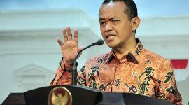 Menteri Investasi/Kepala Badan Koordinasi Penanaman Modal (BKPM) Bahlil Lahadalia. (Foto:Pelopor.id/Setkab)