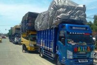 Ilustrasi truk ODOL. (Foto:pelopor.id/TMCPolri)