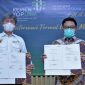KemenkopUKM dan Bank DKI melakukan penandatanganan perjanjian kerjasama pembiayaan dalam rangka pembiayaan subsidi bunga/subsidi marjin KUR. (Foto:Pelopor.id/KemenkopUKM)