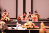 Forum Group Discussion (FGD) Kementerian Sosial dengan Komisi VIII DPR-RI. FGD dengan topik “Arah Kebijakan Program dan Anggaran Kementerian Sosial Sesuai dengan Perpres No. 110 Tahun 2021” pada Selasa, (8/2/2022). (Foto:Pelopor.id/Kemensos)