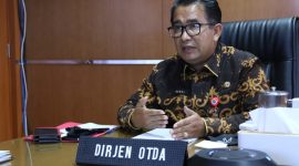 Direktur Jenderal Otonomi Daerah (Dirjen Otda) Kementerian Dalam Negeri (Kemendagri) Akmal Malik. (Foto:pelopor.id/Kemendagri)