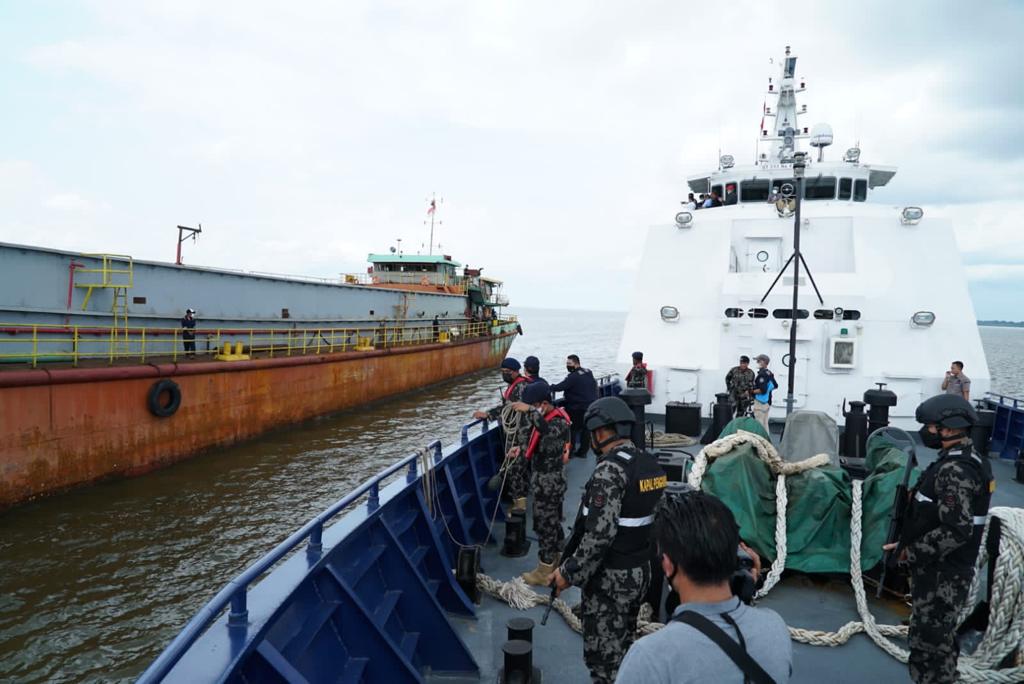KKP Proses Hukum Pelaku Penambangan Pasir Laut di Pulau Rupat Riau