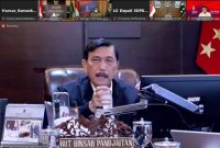 Menko Marves Luhut Binsar Pandjaitan. (Foto:pelopor.id/Humas Marves)