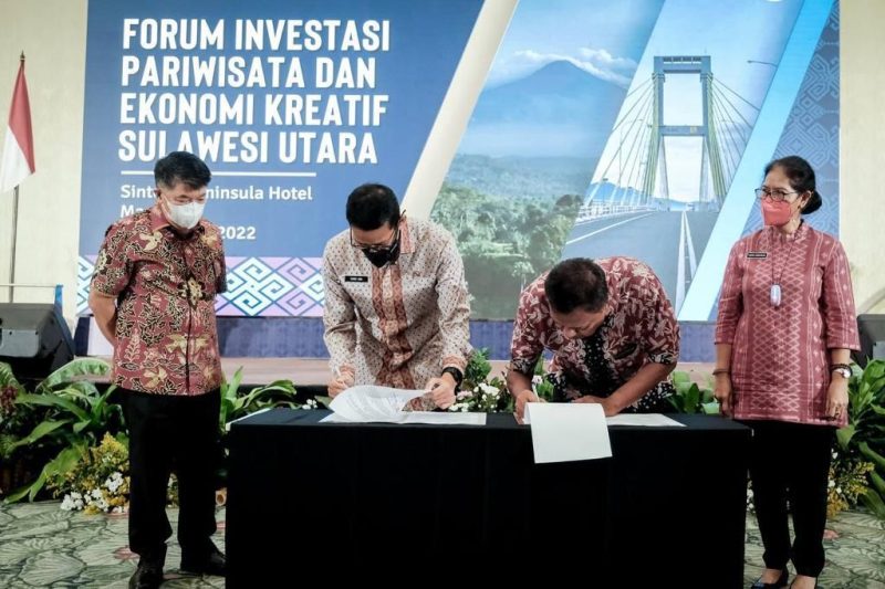 Menteri Pariwisata dan Ekonomi Kreatif (Menparekraf) Sandiaga Uno ajak investor berinvestasi di Destinasi Super Prioritas Likupang, Sulawesi Utara. (Foto: Pelopor.id/Kemenparekraf) 