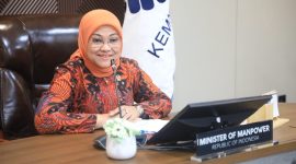 Menaker Ida Fauziah. (Foto:Pelopor.id/humas kemnaker)