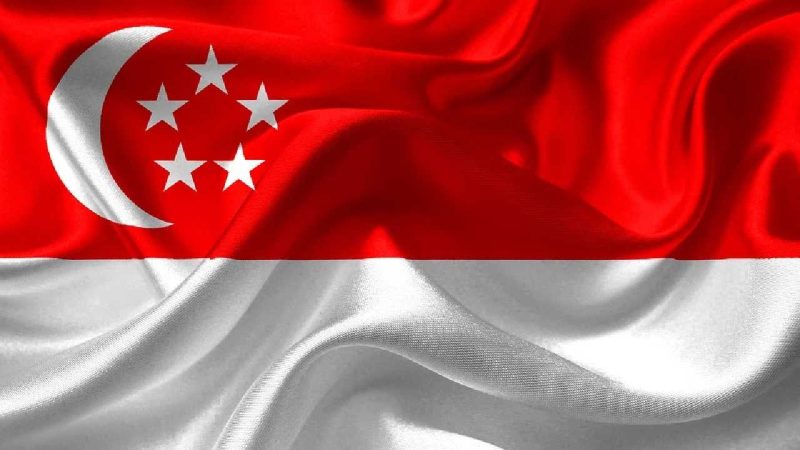 Ilustrasi bendera Singapura. (Foto: Pelopor.id/Pixabay) 