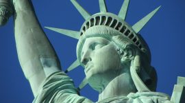 Ilustrasi Patung Liberty, New York. (Foto: Pelopor.id/Pixabay) 