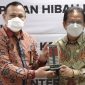 Ketua KPK, Firli Bahuri bersama Menteri ATR/BPN Sofyan Djalil. (Foto: Kementerian ATR/BPN)