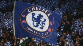 Bendera klub sepakbola Chelsea. (Foto:Pelopor.id/IG)