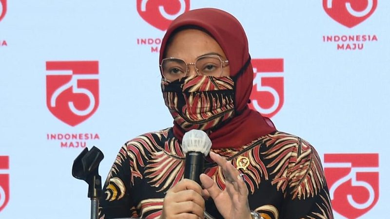 Menteri Ketenagakerjaan Ida Fauziyah. (Foto:Pelopor.id/Setkab)
