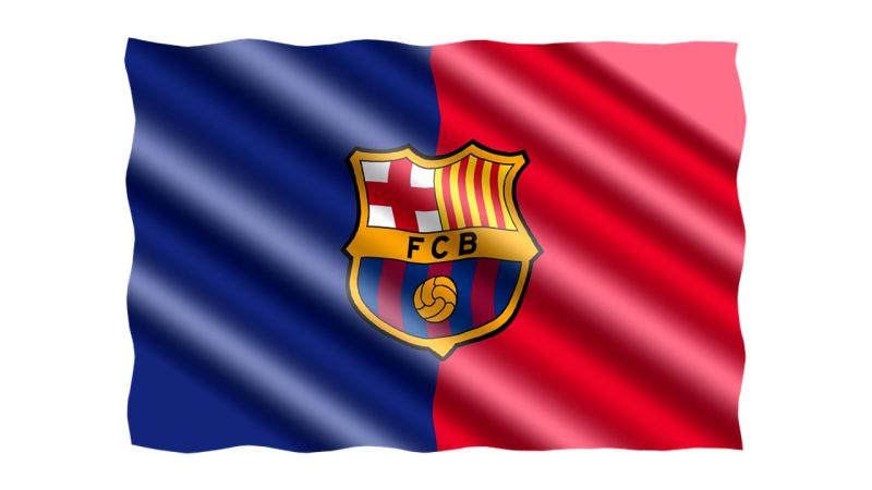 Bendera Klub FC Barcelona. (Foto:Pelopor.id/Pixabay/jorono)