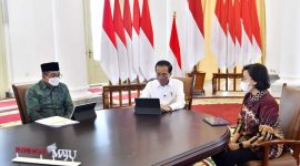 Presiden Jokowi (tengah) Ingatkan Batas Waktu Lapor SPT Terakhir 31 Maret. (Foto: Pelopor.id/Kemenkeu) 